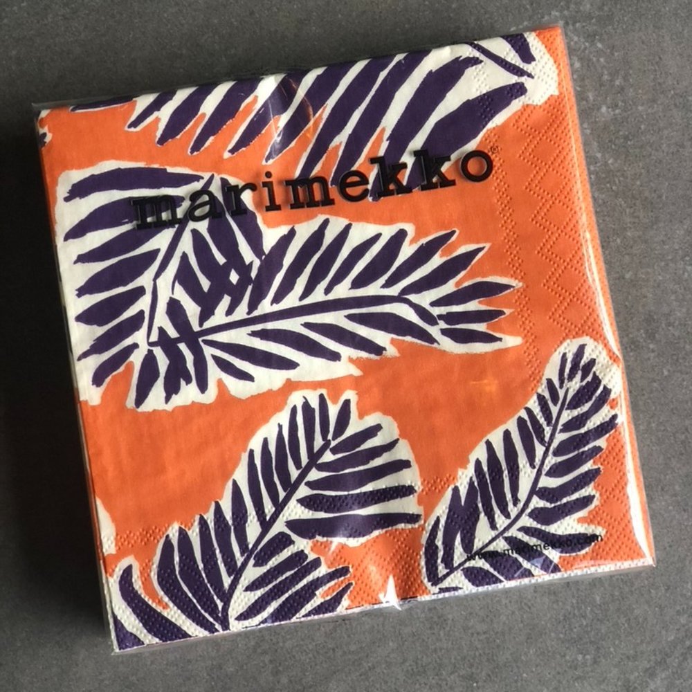Babassu Purple Cocktail Paper Napkins